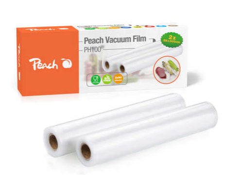 Peach Vakuumfolie PH100 2 Rollen 28 x 300 cm