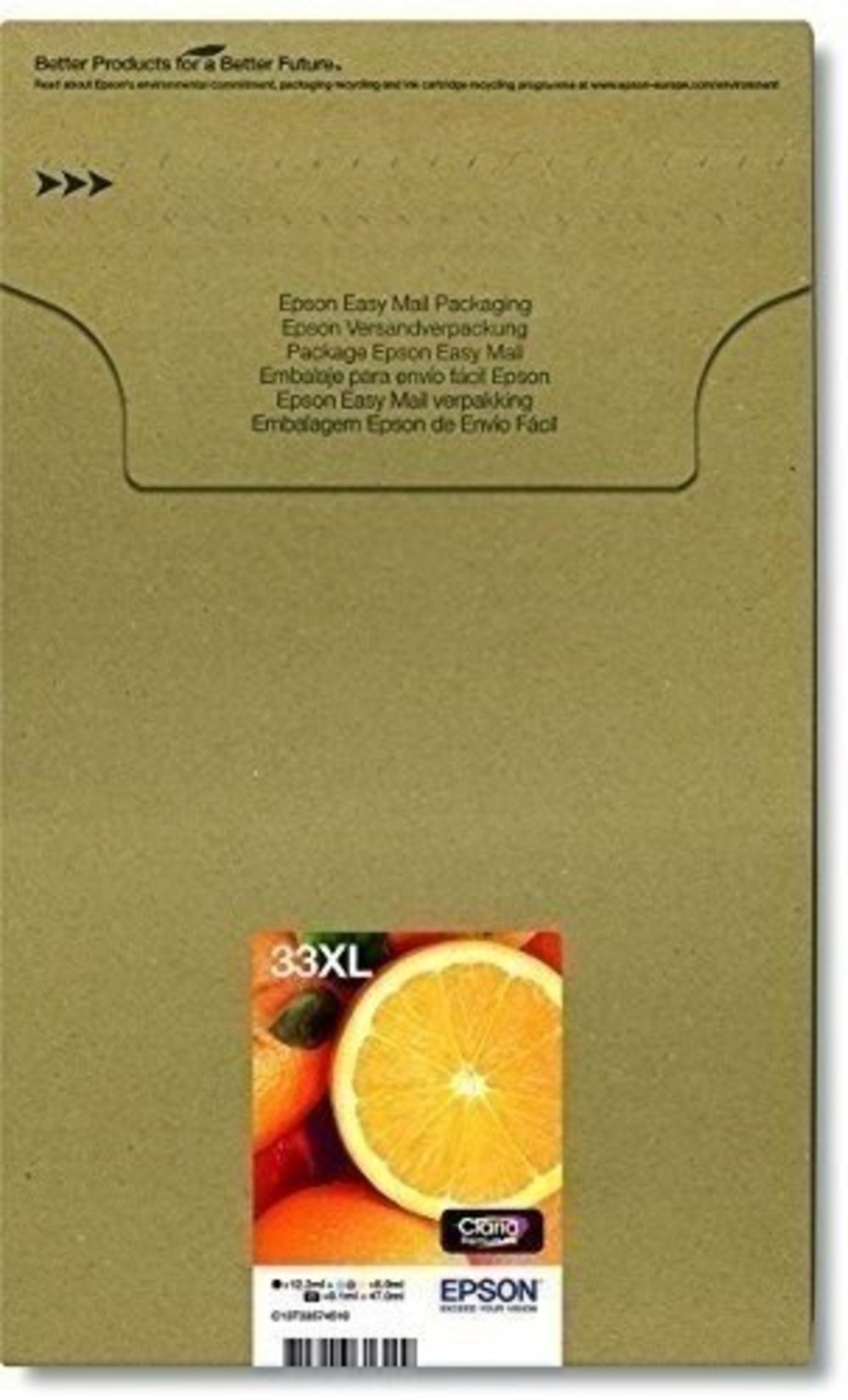 EPSON Multipack 5-Farben 33XL Tintenpatrone Easymail
