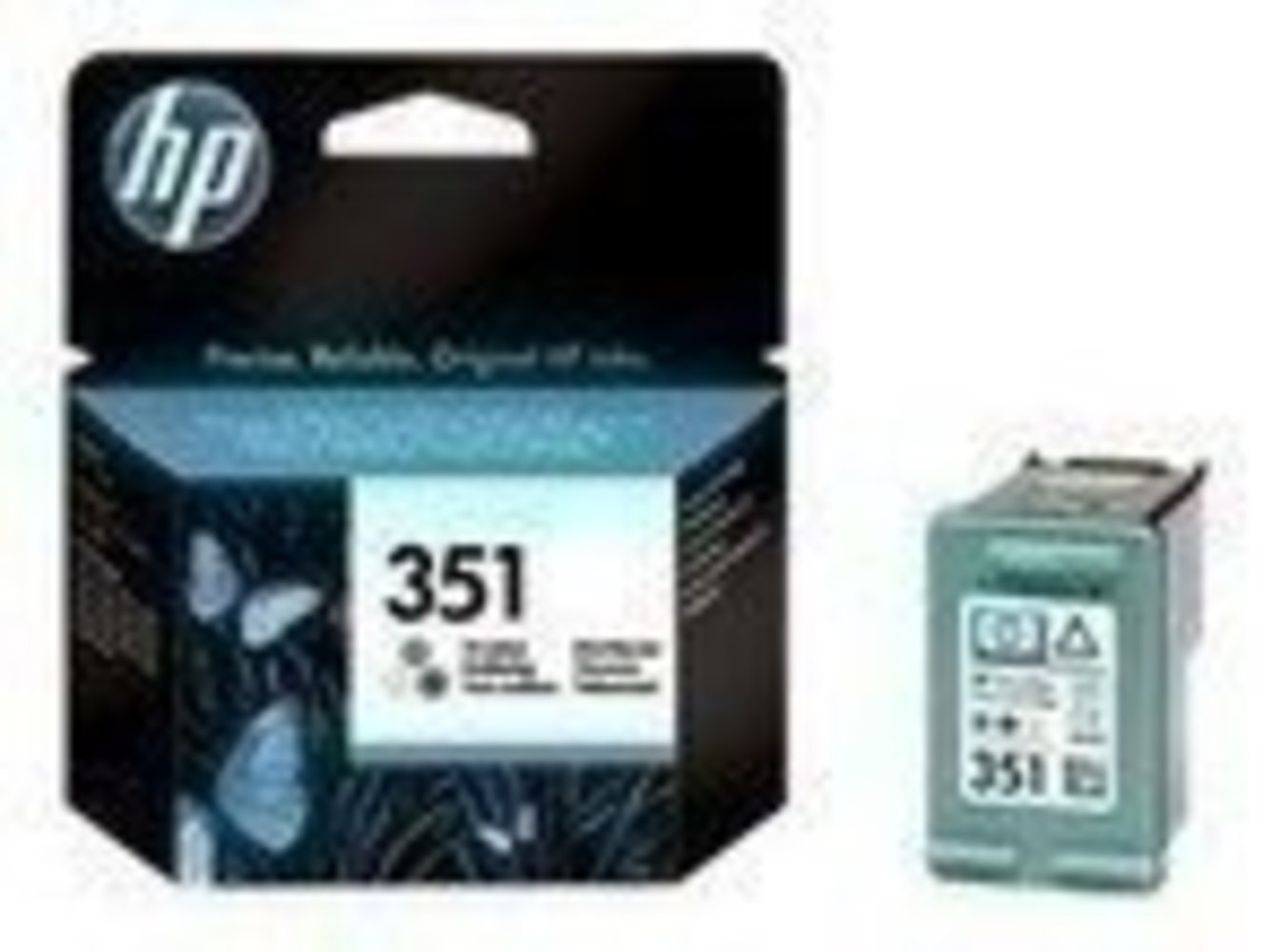 HP 351 Original Tinte dreifarbig kleine Kapazität 3.5ml 170 Seiten 1er-Pack