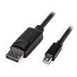 Lindy Mini DP zu DP Kabel schwarz 3m MiniDPort zu DisplayPort