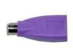Cherry Adapter - USB zu PS2, violett