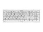 CHERRY Tastatur KC 1000 USB grey Pan-Nordic Layout