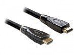 DELOCK HDMI A-A 1.4 Kabel 3m - Premium Qualität, gerader Stecker, schnelle Datenübertragung