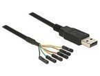USB Kabel Delock TTL 6Pin Pinheader->A Bu/St 1.80m (3.3 V)