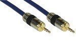 InLine® Klinken-Kabel PREMIUM 3.5mm Stecker / Stecker 7m – Hochwertiges Audiokabel für beste Klangqualität