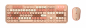 RAIDSONIC Tastatur-Set KeySonic KSKM-8200M-RF WL