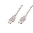 1 Mcab USB 2.0 A zu A Kabel, 1.8M Länge
