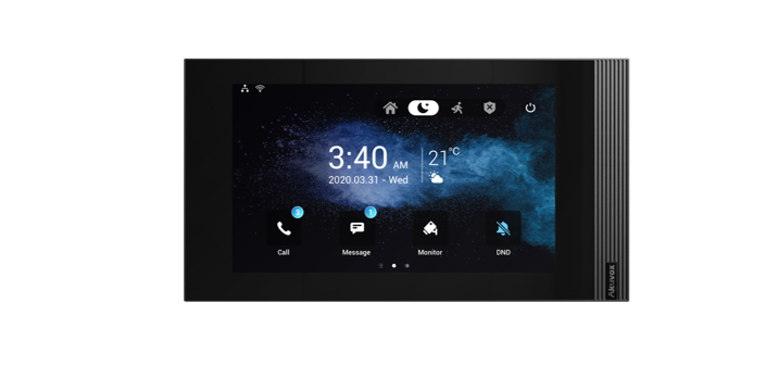 Akuvox Innenstation S562W mit Logo – Touchscreen, POE, WLAN