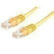 ROLINE Patchkabel UTP Cat6 3m gelb - Hochleistungsfähiges Ethernet Kabel