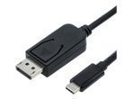 USB Typ C - DisplayPort Adapterkabel 1.2 ST/ST 1.0m von VALUE