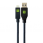 TECHLY USB3.1 Kabel Stecker Typ-A - Stecker USB Typ-C Schwarz 0.5m