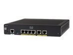 Cisco Integrated Services Router 931 - Router - 4-Port-Switch - GigE - WAN-Ports: 2 - Vollständige Netzwerkverbindung